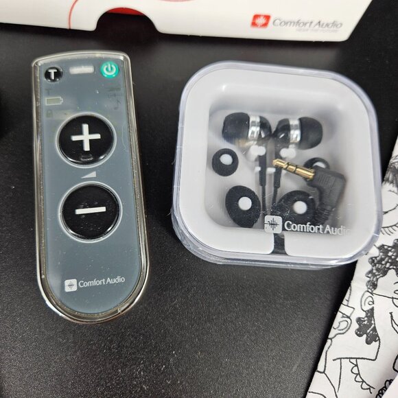 Comfort Audio Duett Personal Amplifier Listener Earbuds Headphones Charger WORKS - Picture 2 of 14